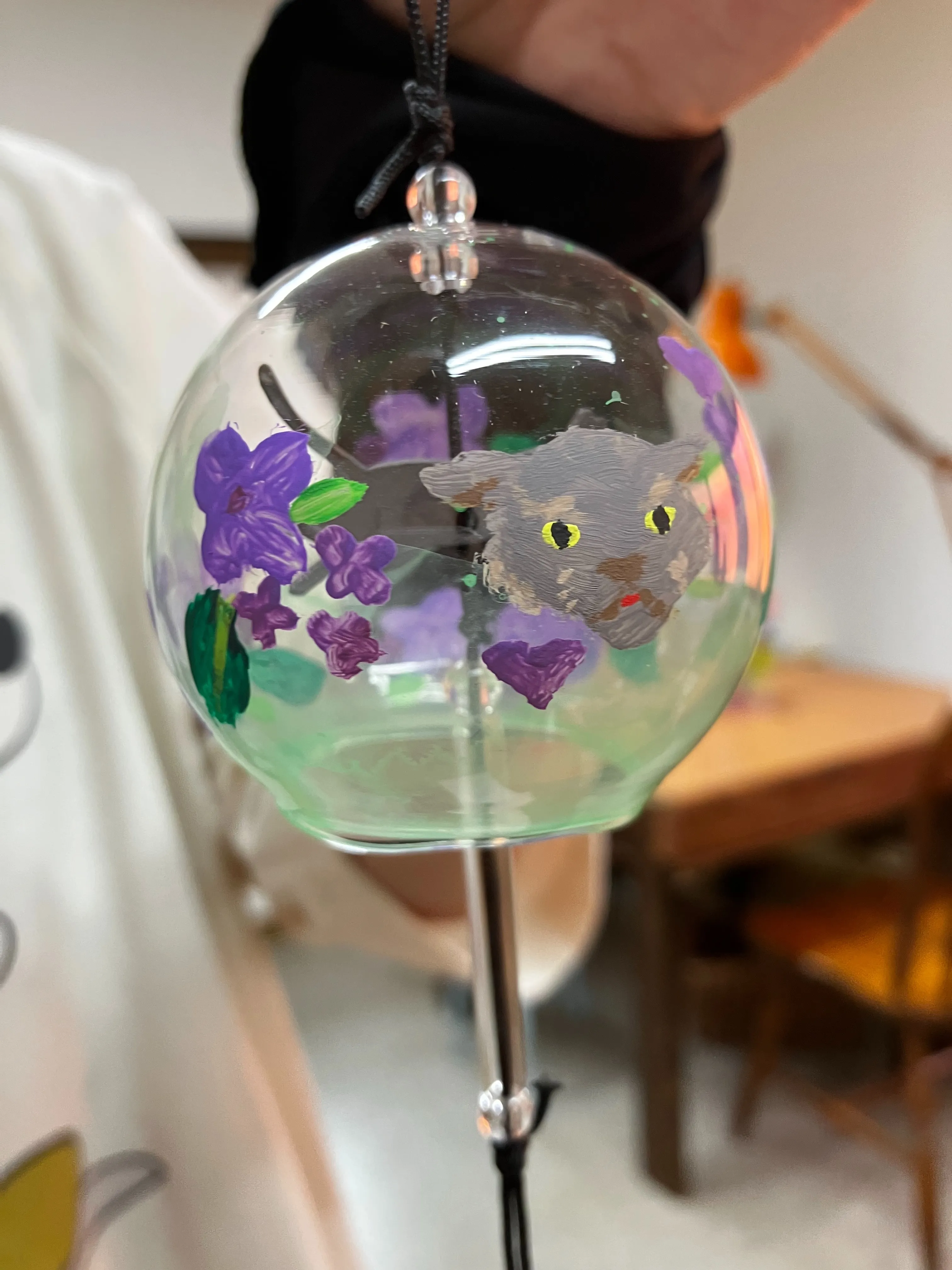 猫ゆらり風鈴絵付け期間のお知らせ📢✨